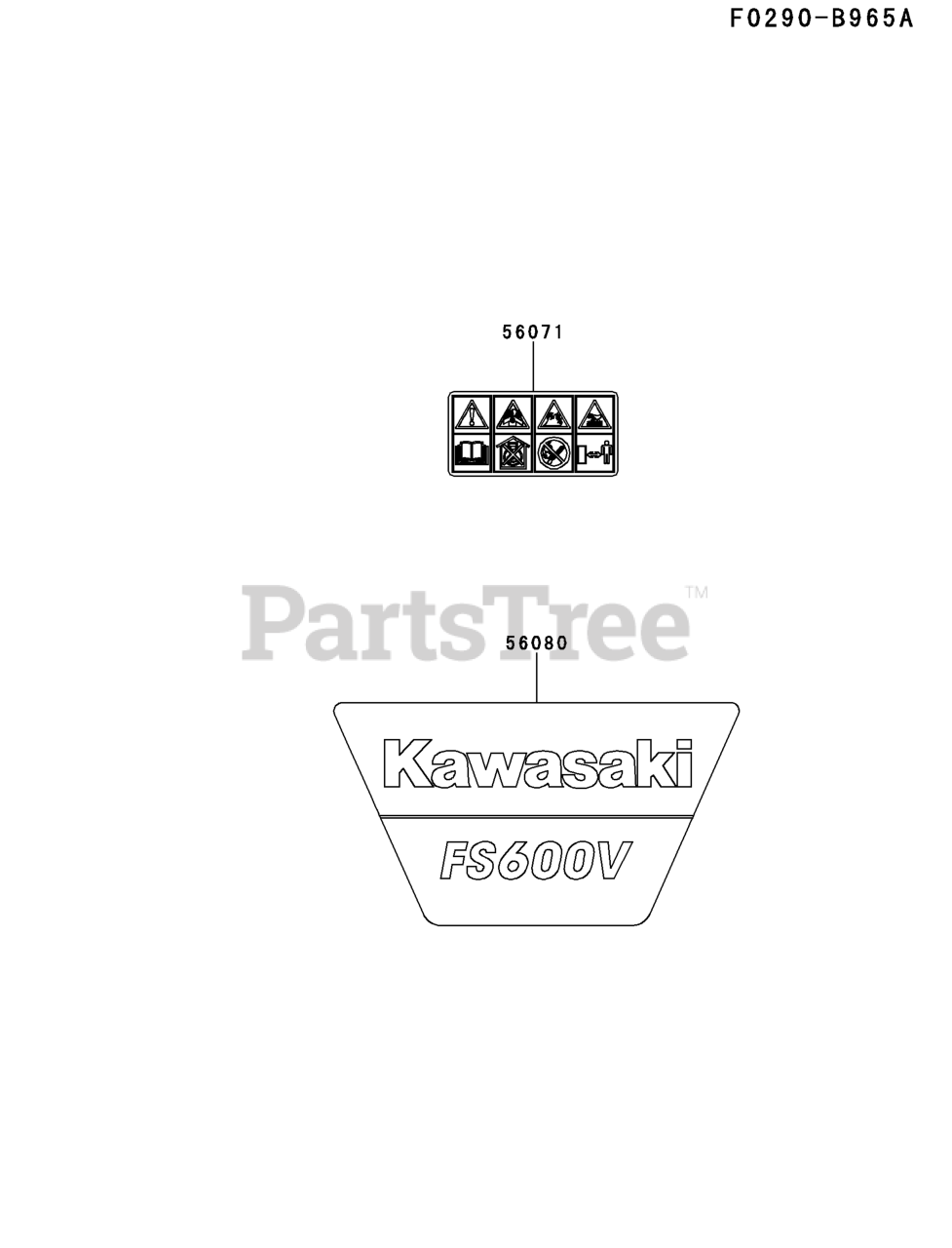 Kawasaki FS600V-CS50