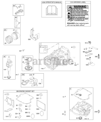 Briggs & Stratton 31M977-0111-E1 - Briggs & Stratton Vertical Engine