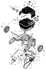 Craftsman C950-52534-0 - Craftsman 21" Snow Thrower, Canada (2005) (Sears)