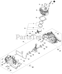 Echo CS-7310 P - Echo Chainsaw (SN: C99613001001 - C99613999999)