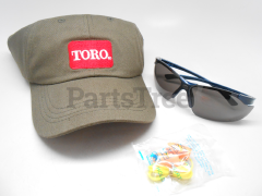 Toro 490-7774 Glasses, Cap And Ear Protection Pacakge - image 1