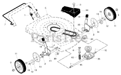 Poulan Pro PR 625Y22SHPX (961220025-00) - Poulan Pro Walk-Behind Mower (2009-11) Drive