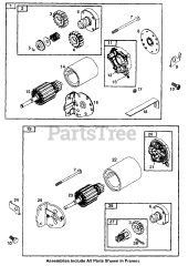 Cub Cadet 933 E (12AE751-100) - Cub Cadet Walk-Behind Mower Starter (933E)