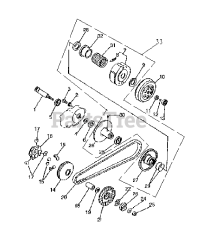 Murray S-1544 - Murray 90cc ATV (2002) Clutch Assembly