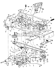 MTD 131-824H - MTD Lawn Tractor (1991)