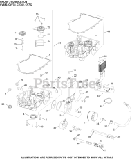 Kohler CV732-3001 - Kohler Command PRO Engine, Basic Version, 23.5hp, 747cc 03 Lubrication