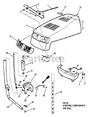 Snapper 7061094 - Snapper Hood Replacement Kit Hood Replacement Kit