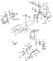 Poulan Pro PP 1238 - Poulan Pro Lawn Tractor LIFT ADJUSTMENT