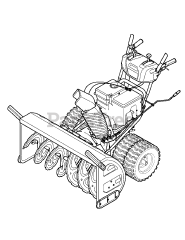 Craftsman 247.883980 (31BH97SJ799) - Craftsman Snow Thrower (2012)