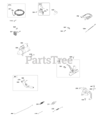 Briggs & Stratton 474177-0100-E1 - Briggs & Stratton Horizontal Engine