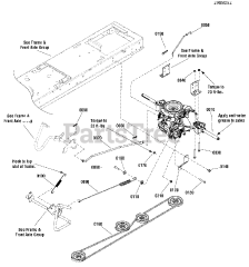 Snapper SPX 2246 (2691021-00) - Snapper LT150 Series 46
