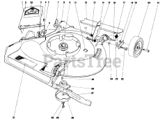 Toro 21738 - Toro Whirlwind Walk-Behind Mower (SN: 001000001 - 001999999) (1981)