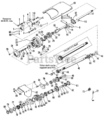 Simplicity 990711 - Simplicity Rear PTO for Tractor