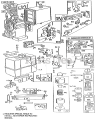 Briggs & Stratton 170402-4020-01 - Briggs & Stratton Horizontal Engine