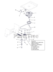 Gravely 994157 - Gravely Pro-Stance 32" Stand-On Mower, Kawasaki FS (SN: 000101 - 001999)