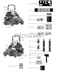 Ferris IS 4500Z (5901181) - Ferris IS4500Z Series 61" Zero-Turn Mower, 28hp Caterpillar Diesel