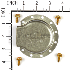 Briggs & Stratton 393761 Muffler Deflector, 3.062 Dia. 10 Hole Pattern - image 4
