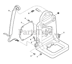 Echo PB-500 T - Echo Backpack Blower (SN: P02212001001 - P02212999999)