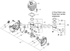 Echo PPT-2400 - Echo Pole Saw (Type 1E) (SN: E14536001001 - E14536999999)