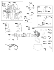Briggs & Stratton 44U677-0019-B5 - Briggs & Stratton Vertical Engine