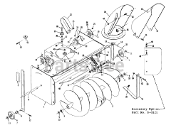Toro 6-0200 - Toro 32" Snow Thrower Attachment (1972)