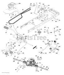 RedMax YT 2142 F (960430236-00) - RedMax 42" Yard Tractor, 21hp (2017-05)