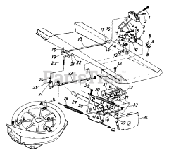 White Outdoor R-10 (134B561B190) - White Outdoor 30" Rear-Engine Riding Mower (1994)
