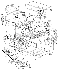 MTD 13637A8 - MTD Lawn Tractor (1988)
