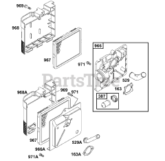 Briggs & Stratton 121702-0258-01 - Briggs & Stratton Vertical Engine