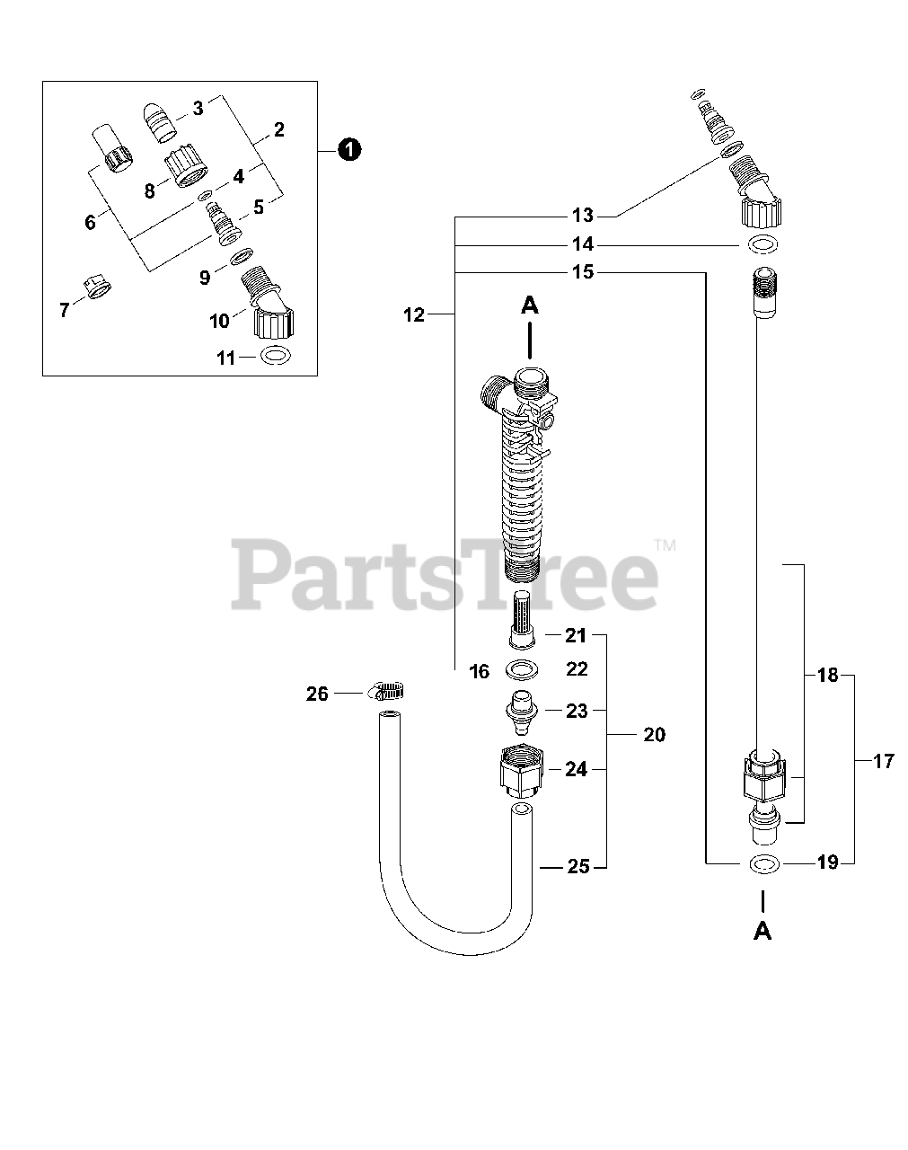 Echo MS41BPD Echo Manual Sprayer (SN N08000001001 N08000999999