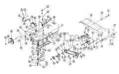 Toro RL-486 - Toro 48" Side-Discharge Mower Deck (1967) Parts List For Rotary Mower Model Rl-366