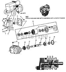 AGCO 410 (1600258) - AGCO Lawn Tractor, 10hp