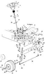 MTD 137-696-000 - MTD Lawn Tractor (1987) Parts