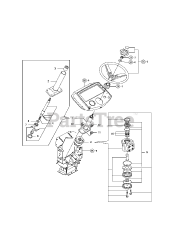 Cub Cadet Yanmar Ex3200 (54ACC4MN727) - Cub Cadet Yanmar Ex Series Compact Tractor Power Steering Valve