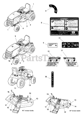 Simplicity 2690954 - Simplicity Prestige Garden Tractor, 27hp