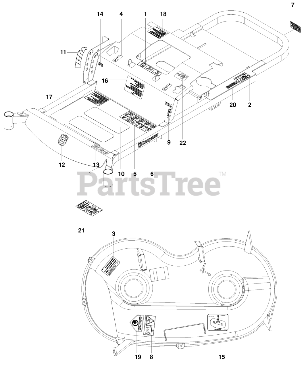 Husqvarna RZ 4619 CA (966503401) - Husqvarna 46
