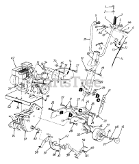 Huskee 214-035-131 - Huskee Tiller (1994) (Tractor Supply)