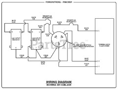 PowerStroke PS 9C3501 - PowerStroke 3500 Watt Generator Wiring Diagram