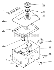 Echo CS-301 - Echo Chainsaw (Original Version) Air Cleaner