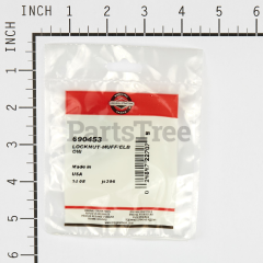 Snapper 91242 Use 690453: Locknut  Muffler - image 3
