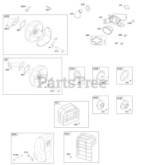 Briggs & Stratton 93302-0110-E1 - Briggs & Stratton Horizontal Engine