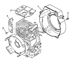 Echo EG-2300 - Echo Generator (SN: 01001 - 03371) Fan Housing
