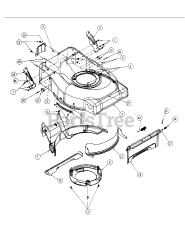 MTD 214 IP (51B-330-195) - MTD Pro Walk-Behind Mower
