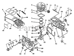 Echo CS-6700 - Echo Chainsaw (SN: 023378 - 031240)