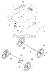 Bear Cat WV 190 - Bear Cat Walk-Behind Vacuum, 190cc Briggs & Stratton (SN: E06542 - H07101)