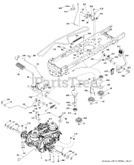 Poulan Pro PB 18VA46 (960420154-00) - Poulan Pro Lawn Tractor (2013-09)