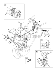 Yard-Man 31AM63LF701 - Yard-Man Snow Thrower (2012)
