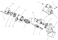 Toro 73471 (518 xi) - Toro Garden Tractor (SN: 000000001 - 000999999) (2000) Group 7-Starting System (model 73542 73570)