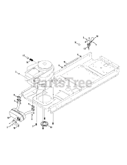 Murray M 200-46 (RZT-46) (17ADCACT058) - Murray Select 46" Zero-Turn Mower (2015) Engine Accessories