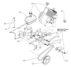 Yard Machines 31A-140-129 - Yard Machines Snow Thrower (2000) (Home Depot)